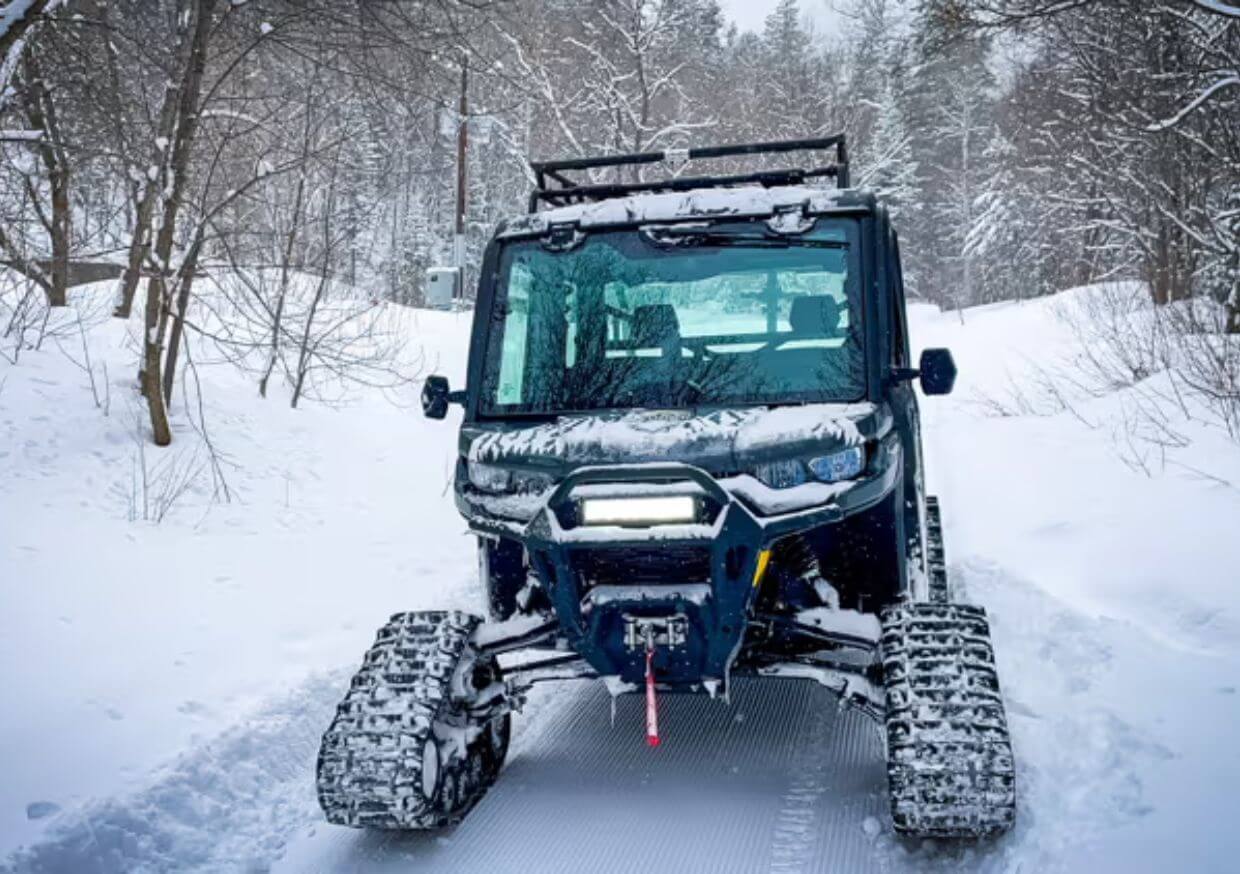 Camso UTV Tracks on Can-Am Defender