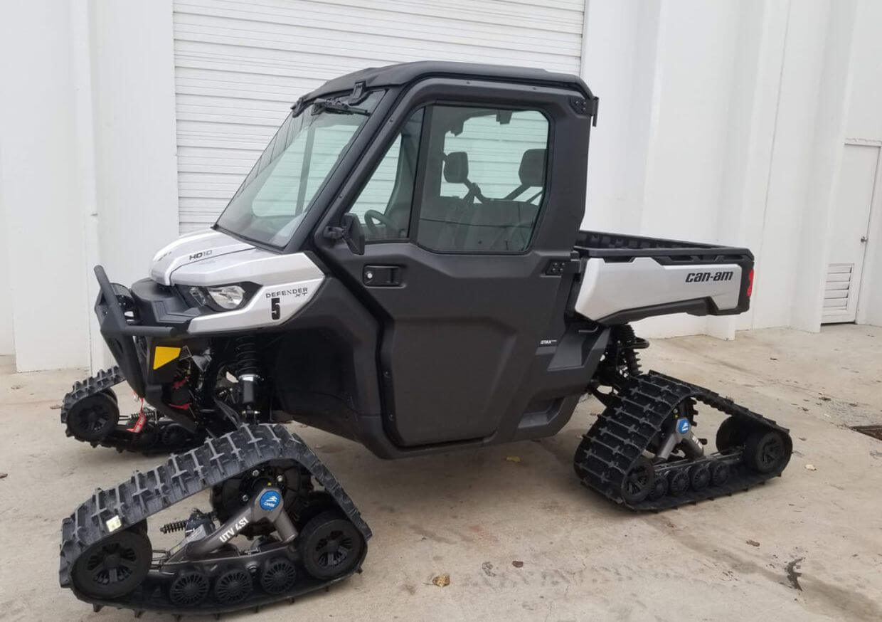 Can Am Defender XT with Camso UTV Tracks Can Am Defender XT with Camso UTV Tracks